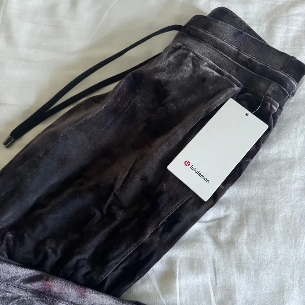 🆕 Lululemon Ready to Crush HR Velour Jogger Full Length Interstellar Dark Grey